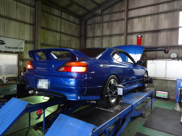 S15　シルビア　四輪アライメント調整