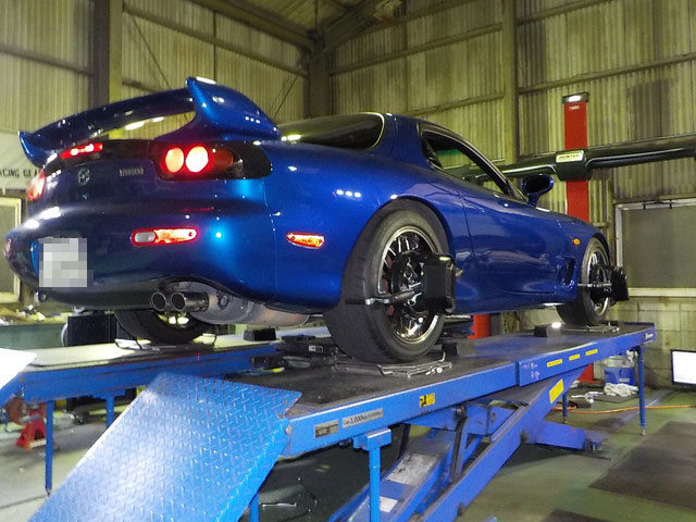 FD3S　RX-7　四輪アライメント調整