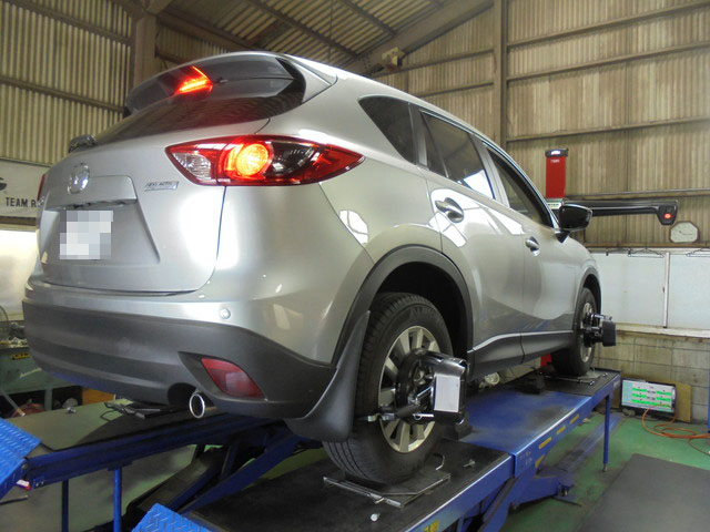 KE2FW　CX-5　四輪アライメント調整