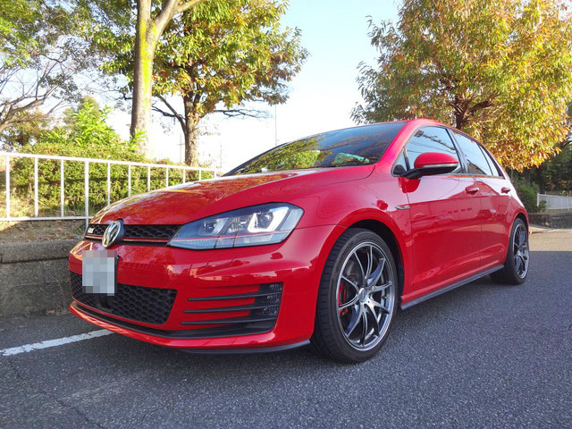 ワーゲン ゴルフ7GTI クラブスポーツ 純正ショック