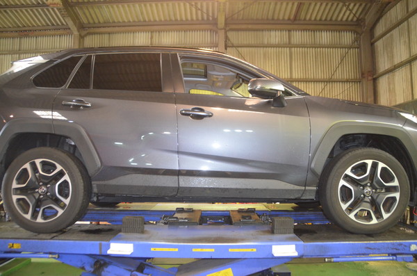 RAV4 MXAA54 ノーマルサスペンション ノーマル戻し