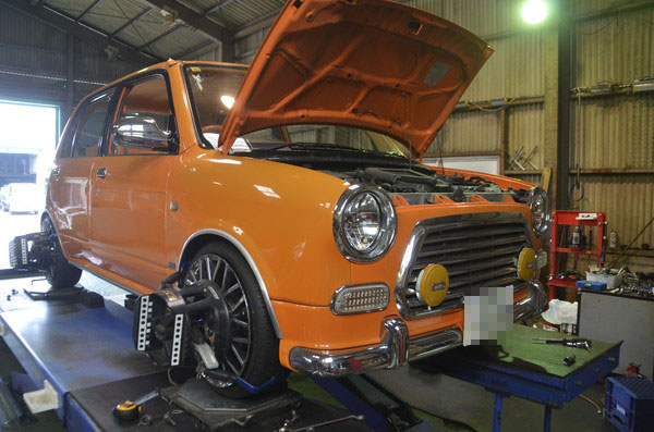 ミラジーノ L700 四輪アライメント調整