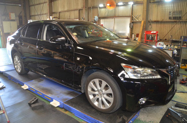 GRL10 LEXUS GS サスペンション交換