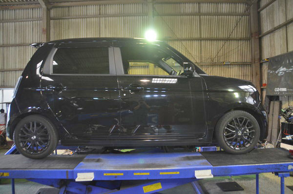 N-ONE RS JG3 サスペンション交換と四輪アライメント調整