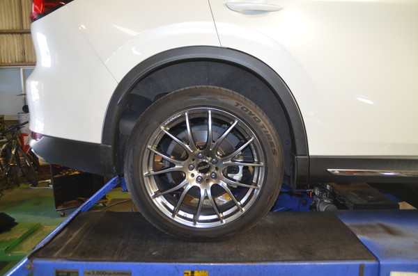 KH5P CX-60 リアスプリング交換