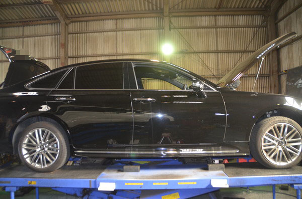 AZSH21 クラウンハイブリッド サスペンションノーマル戻し