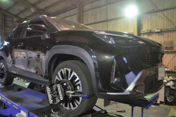 ヤリスクロス MXPB10 四輪アライメント調整