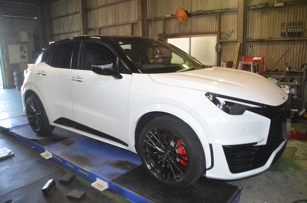 レクサス LBX MORIZO RR GAYA16 ブレーキパット交換